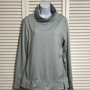 Apana Cowl Neck Pink Workout Top
